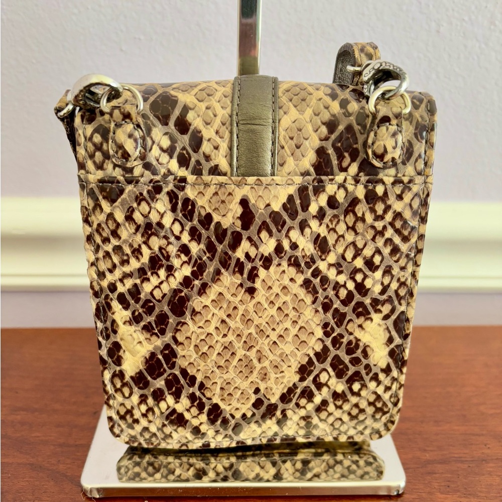 Brighton Python Mini Nolita Organizer Crossbody B… - image 5